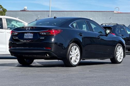 Jet Black Mica 2016 Mazda Mazda6 i Touring