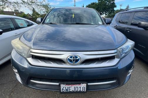 Shoreline Blue Metallic 2012 Toyota Highlander Hybrid Limited