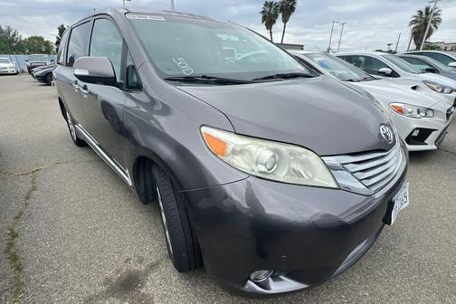 Predawn Gray Mica 2013 Toyota Sienna Limited
