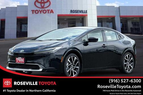 Midnight Black Metallic 2026 Toyota Prius Plug-In Hybrid XSE