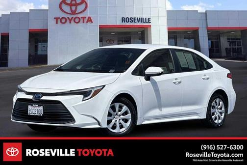 Ice Cap 2023 Toyota Corolla Hybrid LE