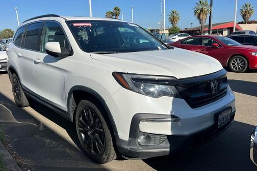 Platinum White Pearl 2021 Honda Pilot 2WD Special Edition
