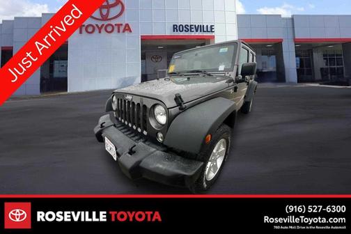 Granite Crystal Metallic Clearcoat 2018 Jeep Wrangler JK Unlimited Sport