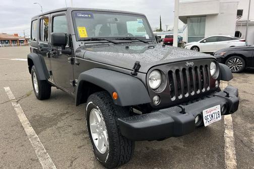 Granite Crystal Metallic Clearcoat 2018 Jeep Wrangler JK Unlimited Sport