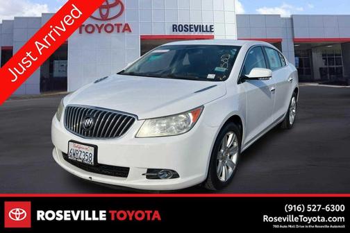 Summit White 2013 Buick LaCrosse Leather