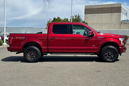 Ruby Red Metallic Tinted Clearcoat 2015 Ford F-150 Lariat