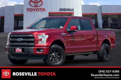 Ruby Red Metallic Tinted Clearcoat 2015 Ford F-150 Lariat