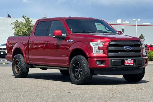 Ruby Red Metallic Tinted Clearcoat 2015 Ford F-150 Lariat