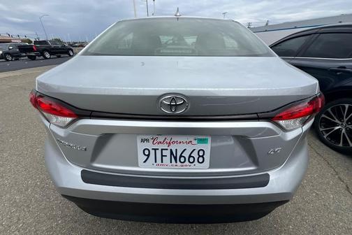 Classic Silver Metallic 2025 Toyota Corolla LE