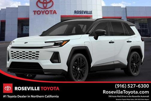 Wind Chill Pearl w/Black Roof 2026 Toyota RAV4 Plug-In Hybrid SE
