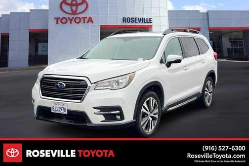Crystal White Pearl 2019 Subaru Ascent Limited 7-Passenger
