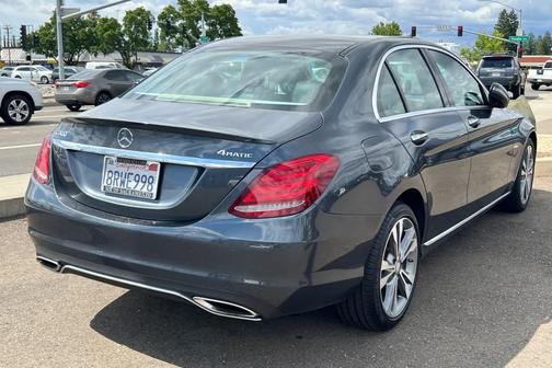 Steel Gray Metallic 2016 Mercedes-Benz C-Class C 300 4MATIC