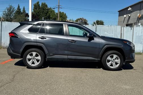 Magnetic Gray Metallic 2021 Toyota RAV4 Hybrid XLE