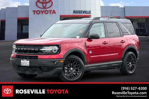 Rapid Red Metallic Tinted Clearcoat 2021 Ford Bronco Sport Outer Banks