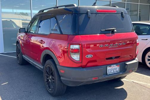 Rapid Red Metallic Tinted Clearcoat 2021 Ford Bronco Sport Outer Banks