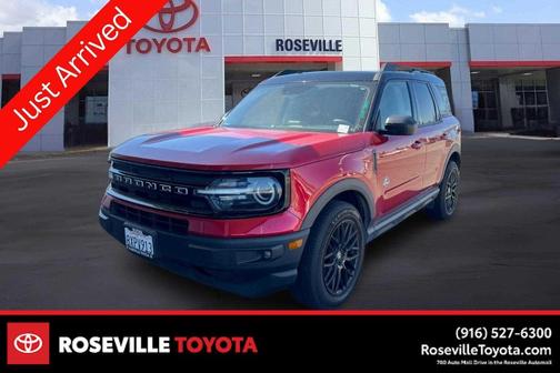 Rapid Red Metallic Tinted Clearcoat 2021 Ford Bronco Sport Outer Banks