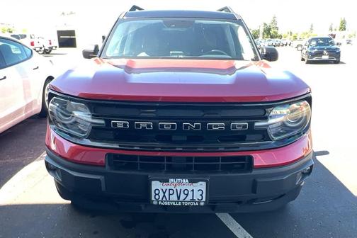 Rapid Red Metallic Tinted Clearcoat 2021 Ford Bronco Sport Outer Banks