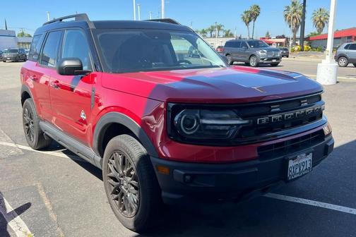 Rapid Red Metallic Tinted Clearcoat 2021 Ford Bronco Sport Outer Banks