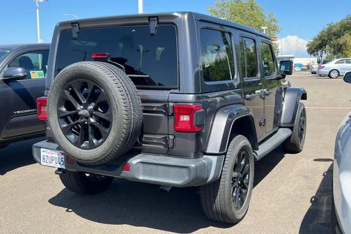 Granite Crystal Metallic Clearcoat 2021 Jeep Wrangler Unlimited 4xe Sahara