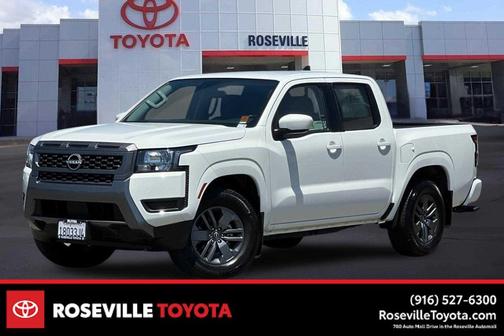 Glacier White 2025 Nissan Frontier SV