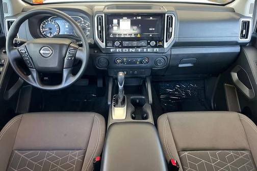 Glacier White 2025 Nissan Frontier SV