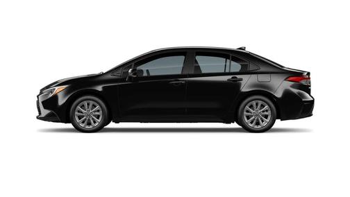 Midnight Black Metallic 2026 Toyota Corolla Hybrid LE