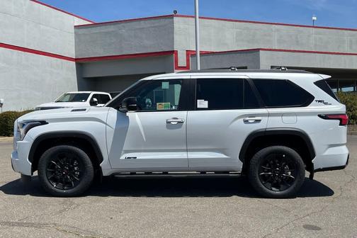 Wind Chill Pearl 2026 Toyota Sequoia Limited