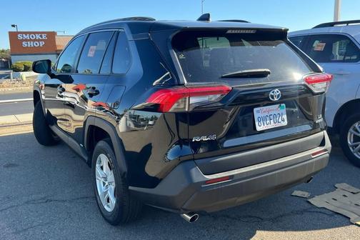 Midnight Black Metallic 2021 Toyota RAV4 Hybrid LE
