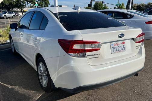 Crystal White Pearl 2017 Subaru Impreza 2.0i Premium