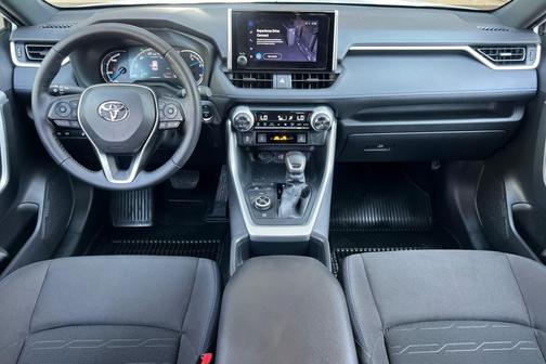 Wind Chill Pearl 2025 Toyota RAV4 Hybrid SE