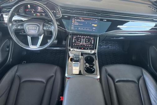 Gray 2021 Audi Q7 55 Prestige