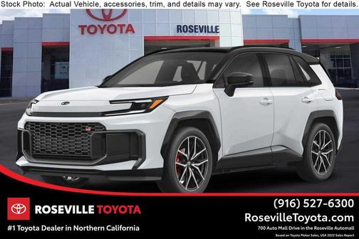 Wind Chill Pearl w/Black Roof 2026 Toyota RAV4 Plug-In Hybrid GR Sport