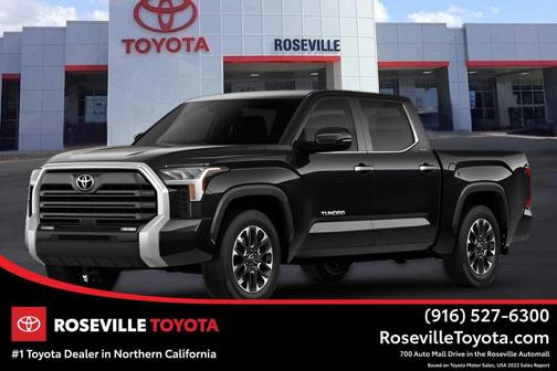 Midnight Black Metallic 2026 Toyota Tundra Limited