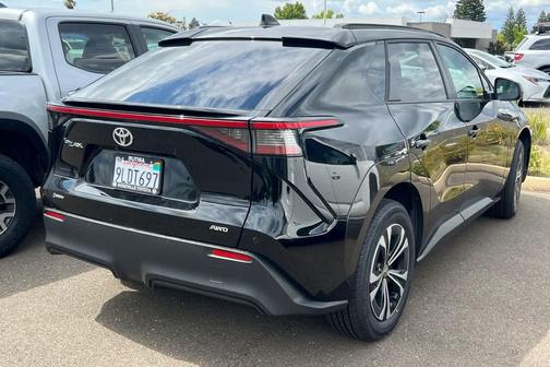 Black 2024 Toyota bZ4X XLE