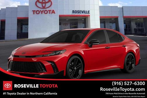 Supersonic Red 2026 Toyota Camry Nightshade