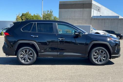Midnight Black Metallic 2023 Toyota RAV4 Hybrid Limited
