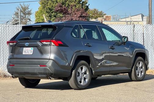 Magnetic Gray Metallic 2022 Toyota RAV4 Hybrid LE
