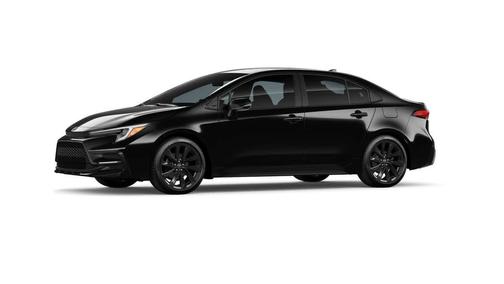 Midnight Black Metallic 2026 Toyota Corolla Hybrid SE