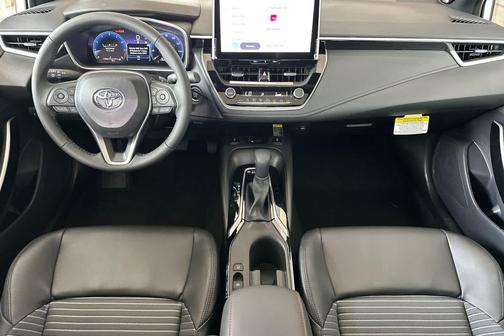 Wind Chill Pearl/Midnight Black Metallic 2026 Toyota Corolla XSE