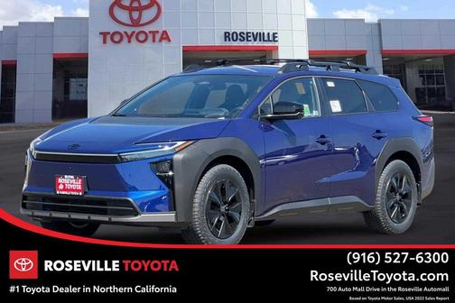 Trueno Blue 2026 Toyota bZ Woodland
