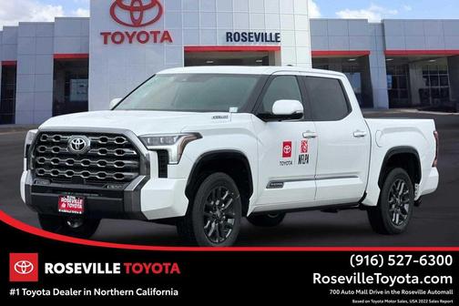 Wind Chill Pearl 2026 Toyota Tundra Hybrid Platinum