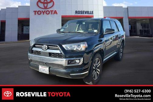Midnight Black Metallic 2022 Toyota 4Runner Limited