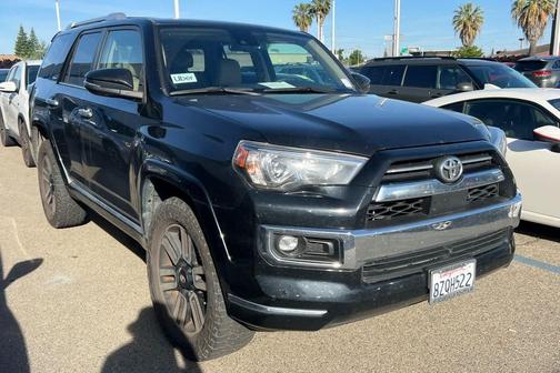 Midnight Black Metallic 2022 Toyota 4Runner Limited
