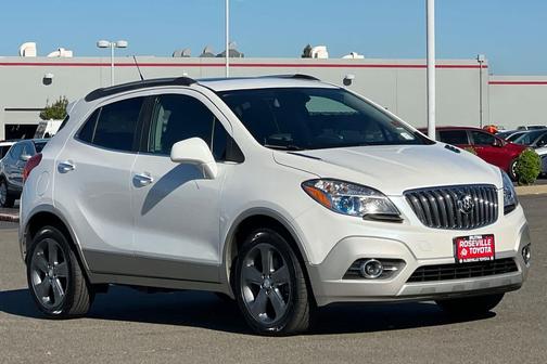 White Pearl Tricoat 2013 Buick Encore Leather