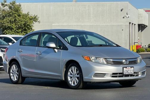 Silver 2012 Honda Civic