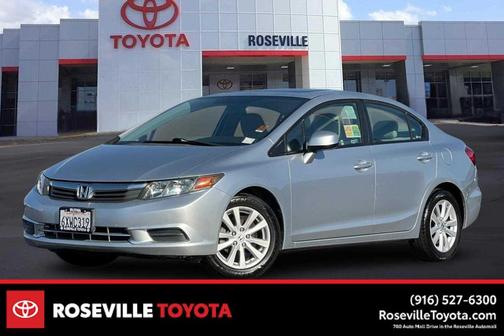 Silver 2012 Honda Civic