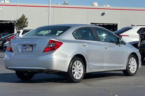 Silver 2012 Honda Civic