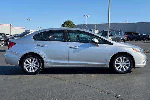 Silver 2012 Honda Civic
