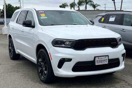 White Knuckle Clearcoat 2021 Dodge Durango GT Plus