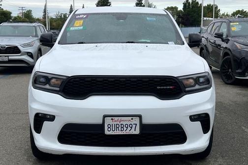 White Knuckle Clearcoat 2021 Dodge Durango GT Plus